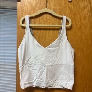 COPY - White Lululemon Align Tank